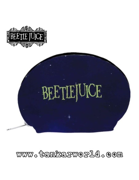 Monedero ovalado / Estuche con logo - Beetlejuice
