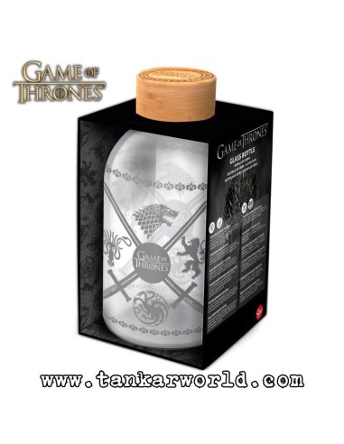 Botella de cristal - Juego de Tronos - 620 ml