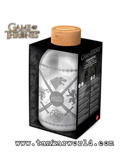 Botella de cristal - Juego de Tronos - 620 ml