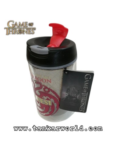 Vaso Café Doble Pared - Juego De Tronos - 370 ml