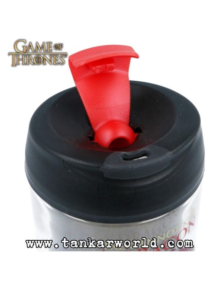 Vaso Café Doble Pared - Juego De Tronos - 370 ml