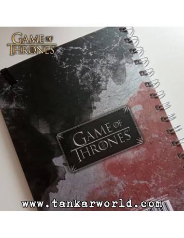 Game Of Thrones - Stark Vs. Targaryen - Libreta A5 con espiral