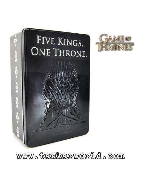 Game Of Thrones - Five Kings. One Throne - Caja metálica