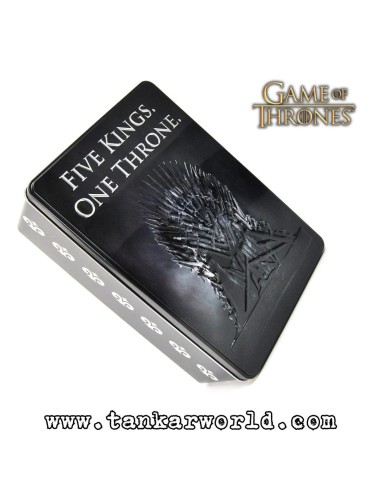 Game Of Thrones - Five Kings. One Throne - Caja metálica