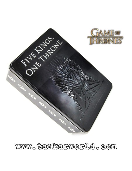 Game Of Thrones - Five Kings. One Throne - Caja metálica