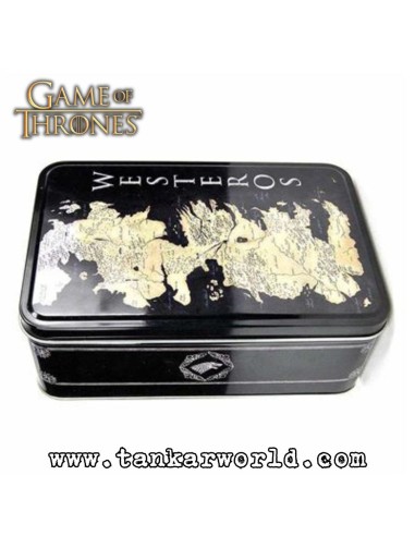 Game Of Thrones - Westeros - Caja metálica