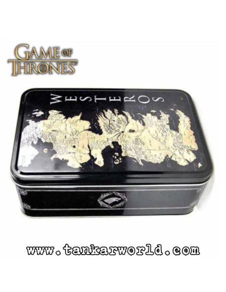 Game Of Thrones - Westeros - Caja metálica