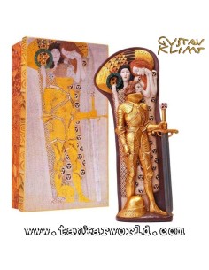 Guerrero de Friso de Beethoven - Gustav Klimt - Figura resina 2