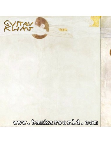 Guerrero de Friso de Beethoven - Gustav Klimt - Figura resina