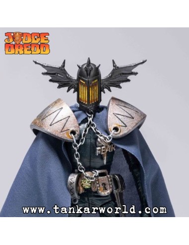 Judge Fear - Exquisite Mini Judge Dredd - Figura articulada - 10 cm - Juez Dredd