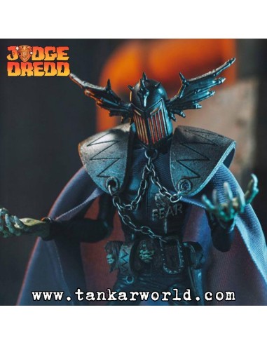 Judge Fear - Exquisite Mini Judge Dredd - Figura articulada - 10 cm - Juez Dredd
