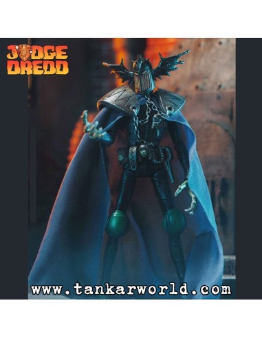 Judge Fear - Exquisite Mini Judge Dredd - Figura articulada - 10 cm - Juez Dredd