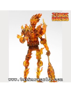 Judge Fire - Exquisite Mini Judge Dredd - Figura articulada - 10 cm - Juez Dredd 2