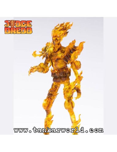 Judge Fire - Exquisite Mini Judge Dredd - Figura articulada - 10 cm - Juez Dredd