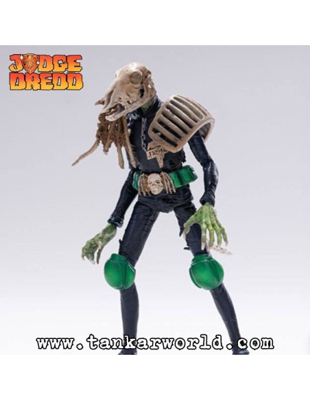 Judge Mortis - Exquisite Mini Judge Dredd - Figura articulada - 10 cm - Juez Dredd