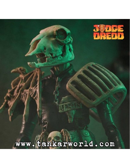 Judge Mortis - Exquisite Mini Judge Dredd - Figura articulada - 10 cm - Juez Dredd