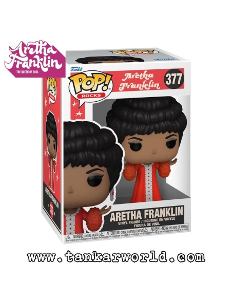 Funko Pop! - Aretha Franklin - The Queen Of Soul - 377