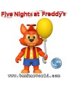 Balloon Foxy - Five Nights at Freddy's - Special Edition - Figura articulada - 13 cm - FNAF