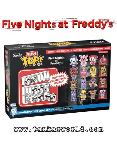 Bitty Pop! - Ballora, Funtime Foxy, Baby & ? - Five Nights at Freddy's