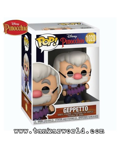 Funko Pop! - Geppetto - Pinocchio - Disney - 1028