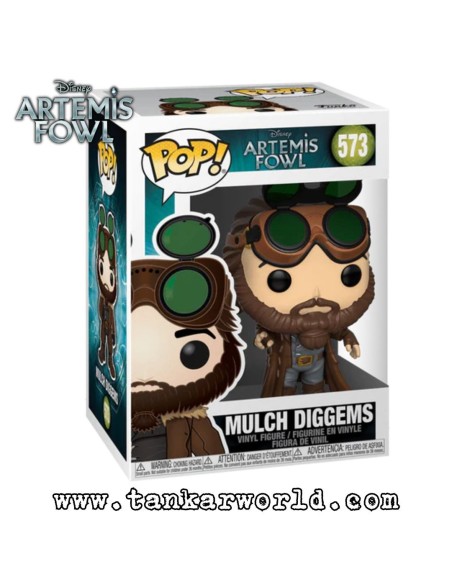 Funko Pop! - Mulch Diggems - Artemis Fowl - Disney - 573