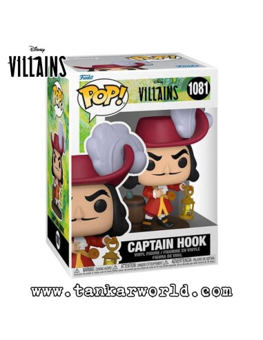 Funko Pop! - Captain Hook - Disney Villains - 1081