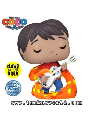 Funko Pop! - Miguel - Coco - Disney - Pixar - 1237 - Special Edition - Glows In The Dark