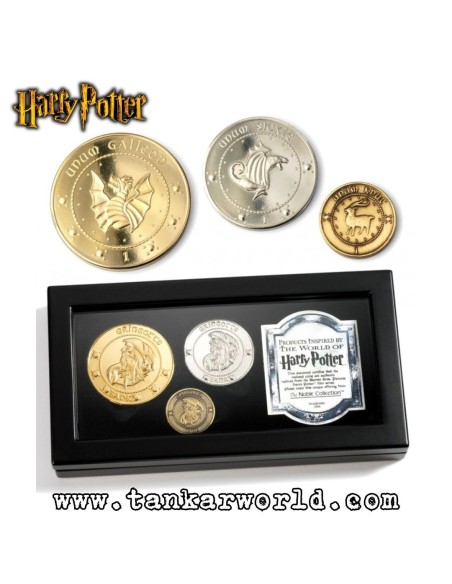 Set de Monedas del Banco Gringotts - Harry Potter