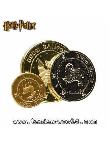 Set de Monedas del Banco Gringotts - Harry Potter