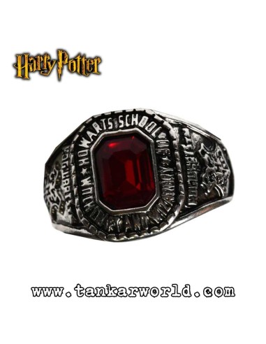 Colgante con Anillo de Hogwarts - Harry Potter