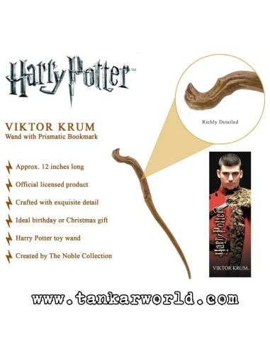 Viktor Krum - Varita Mágica - Harry Potter - 30 cm
