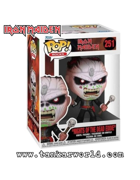 Funko Pop! - Eddie Nights Of The Dead - Iron Maiden - 251
