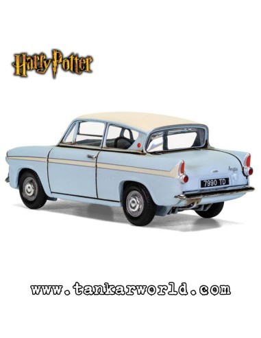 Coche Volador Ford Anglia - Harry Potter - Con 2 figuritas