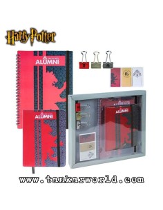 Set de papelería Alumni Hogwarts - Casa Gryffindor - Harry Potter