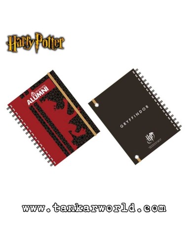 Set de papelería Alumni Hogwarts - Casa Gryffindor - Harry Potter