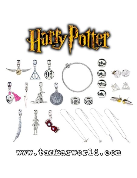 Calendario de adviento - Set de 24 joyas de Harry Potter