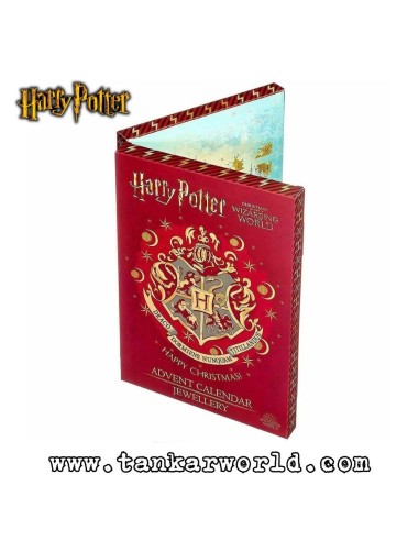Calendario de adviento - Set de 24 joyas de Harry Potter