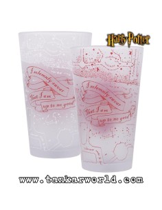 Vaso de cristal Mapa del Merodeador - Harry Potter - 450 ml 2
