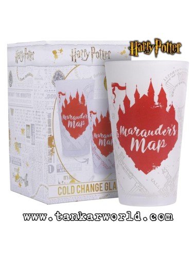 Vaso de cristal Mapa del Merodeador - Harry Potter - 450 ml