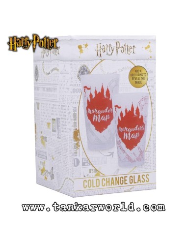 Vaso de cristal Mapa del Merodeador - Harry Potter - 450 ml