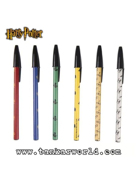 Set de 6 Bolígrafos varios motivos Harry Potter
