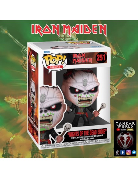 Funko Pop! - Eddie Nights Of The Dead - Iron Maiden - 251