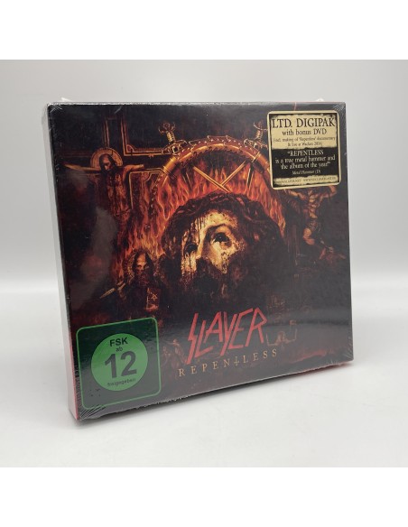 Slayer - Repentless - CD Digipack - Edic. Limitada + Bonus DVD