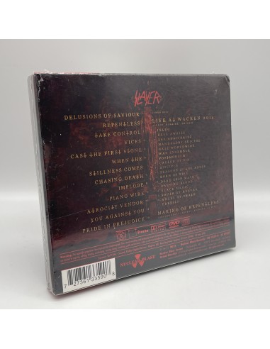 Slayer - Repentless - CD Digipack - Edic. Limitada + Bonus DVD