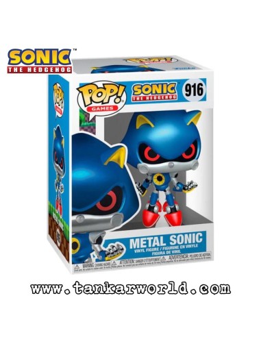 Funko Pop! - Metal Sonic - Sonic The Hedgehog - 916