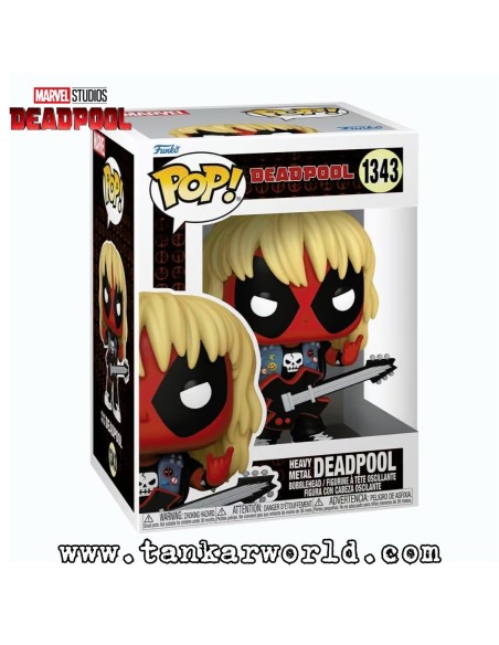 Funko Pop! - Heavy Metal Deadpool - Deadpool - Marvel - 1343