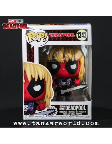 Funko Pop! - Heavy Metal Deadpool - Deadpool - Marvel - 1343