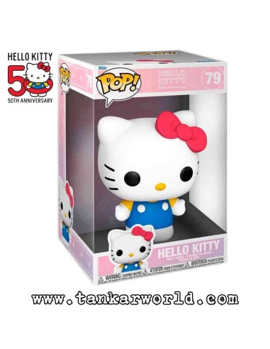 Funko Pop! - Hello Kitty - Hello Kitty 50th Anniversary - 79 - Oversized Jumbo 21 cm