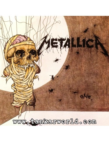 Metallica - One - Estatua resina - Bote Almacenamiento - 20 cm