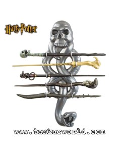 Set de 5 varitas magicas con expositor Dark Mark - Harry Potter